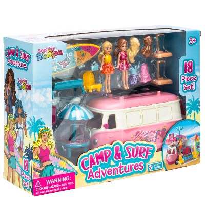 Camp & Surf Adventures Playset 18pc (1ct.)
