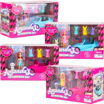 Amanda's Adventure Playset (12pcs)