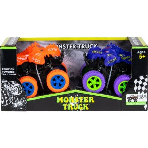 Friction Dino Cars 2 pack (12pcs)