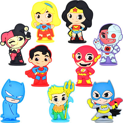 DC Super Friends™ Soft PVC 2D Figures (100pcs)