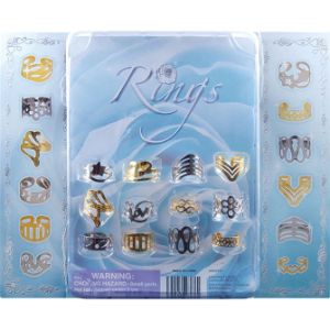 Wrap Rings Asst (100pcs)