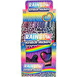 Rainbow Scratch Art Sticker Packs (12pcs)