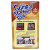 Back view of Junior Carousel gumball machine bank packaging