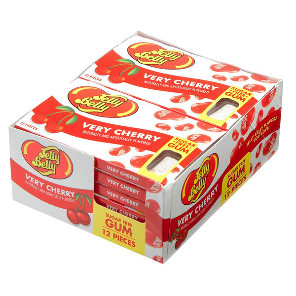 Carton of Jelly Belly® Very Cherry Sugar Free Gum