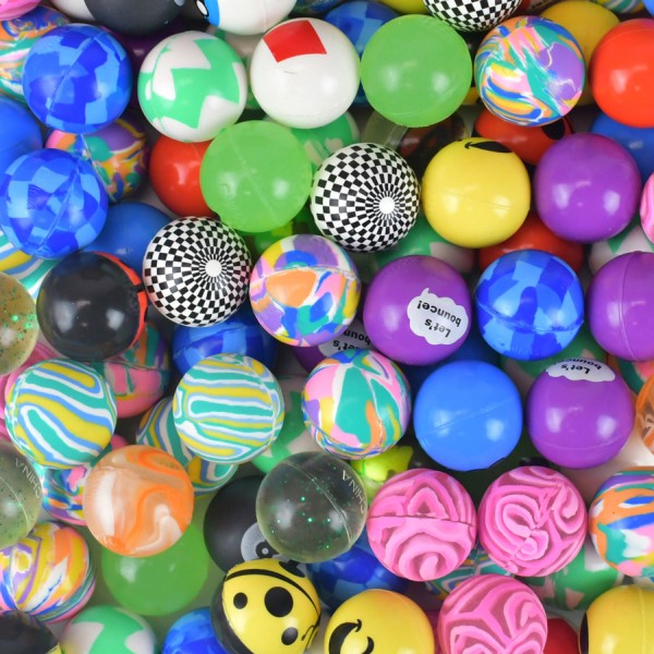 27 mm premium bouncy balls mix