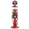 American Gas themed 4 foot 2 inch tall gas pump gumball machine