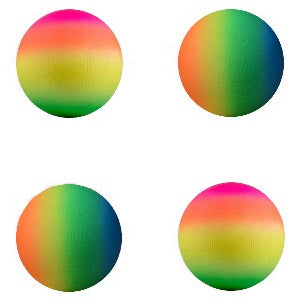 6 Inch Vinyl Rainbow Balls