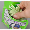 Close up of Big League Chew "Sour Apple" shredded gum
