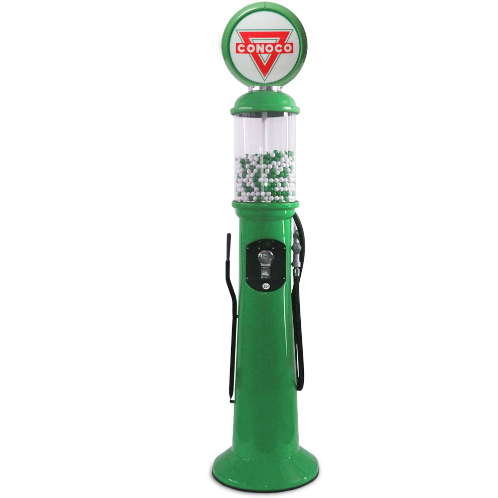 Mobil Gas Special Gas Pump Plastic Gumball Machine Auction Gas pump bubble gum machine