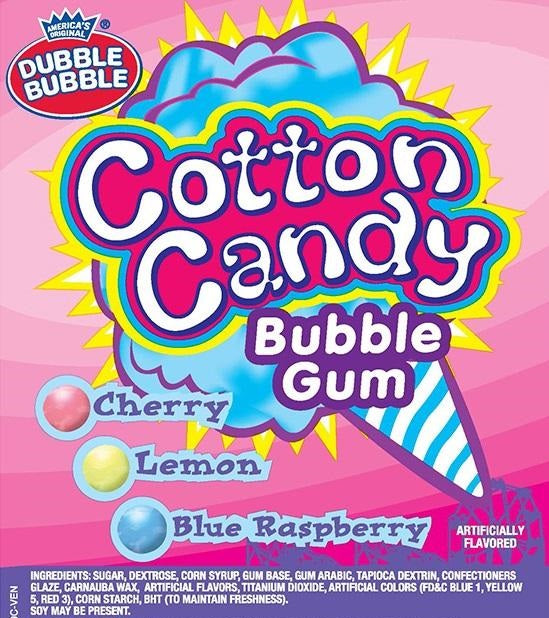 Dubble Bubble Cotton Candy Gumballs 1