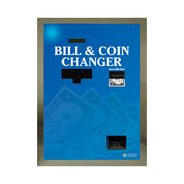 AC7805 High Capacity Rear Load Bill-to-Bill & Coin Changer Front View Product Image