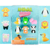 Animal Erasers 1" Capsules Product Display Back