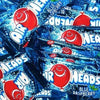 Airheads Blue Raspberry Mini Bars Taffy Candy Product Packaging