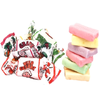 Close up of wrapped and unwrapped Albert's assorted fruit flavored chew candy