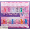 Birthstone Bears 2 inch capsules back display