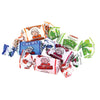Big pile of wrapped Albert's assorted fruit flavored chews