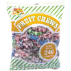 240 ct bag of Albert's assorted fruit flavored chew candies