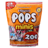 Resealable bag of 200 count Tootsie Roll Pops Minis 