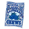 240 ct bag of Albert's Blue Raspberry flavored chew candies