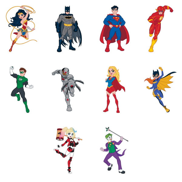 DC Comics Character Tattoos Product Detail