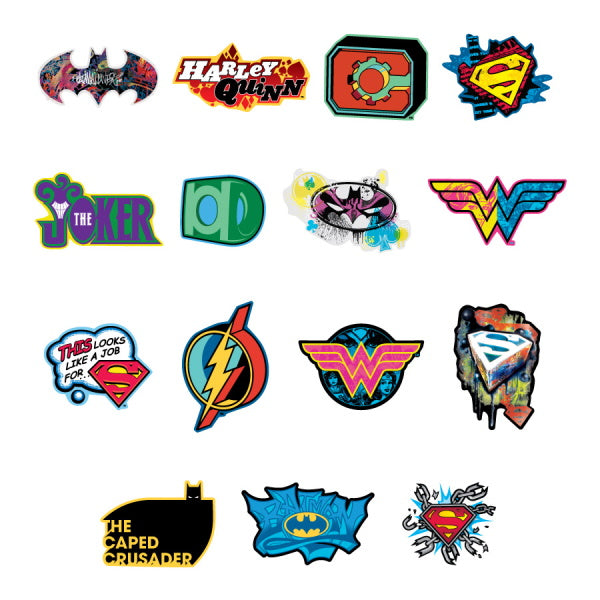 DC Comics Logo Stickers Product Detail