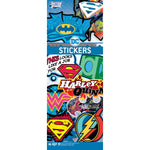 DC Comics Logo Stickers Product Display Back