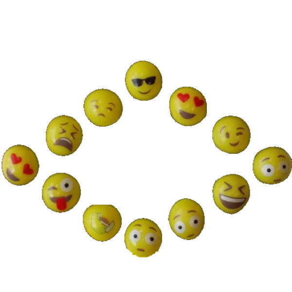 Flashing Emoji Rings 2" Capsules Product Detail