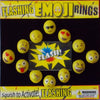 Flashing Emoji Rings 2" Capsules Product Display