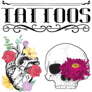 Floral Flash Tattoos Product Image