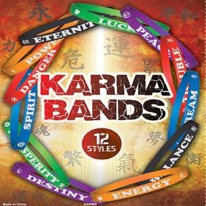 Karma Bands in 2 inch toy vending capsules