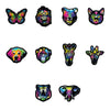 Kaleido Creatures Rainbow Animal Tattoos Product  Detail