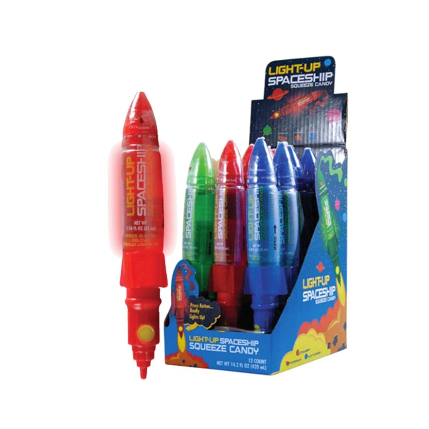 light up spaceship squeeze