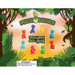Microsaurs 1 inch capsule toy Display Back