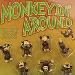 Monkeyin Around Figurines 2 Inch Toy Capsules