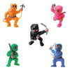 Ninja men figurines detail