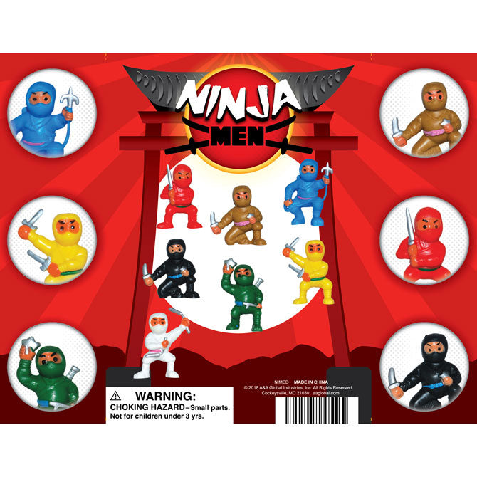 Ninja Men hybrid display side A