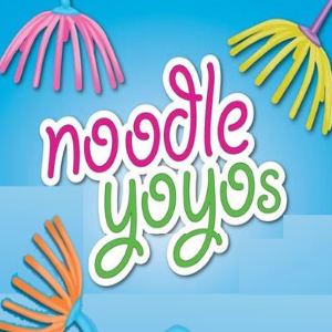 Noodle YoYos in 2 inch toy vending capsules