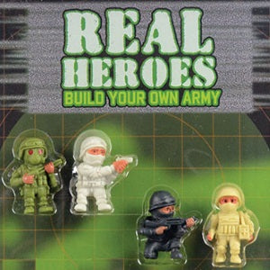 Real Heroes Army Men in 1" capsules