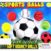 Sports Balls 2" Self-Vending Toys Product Display