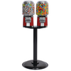Titan Round Double Head Candy Gumball Machine with Stand