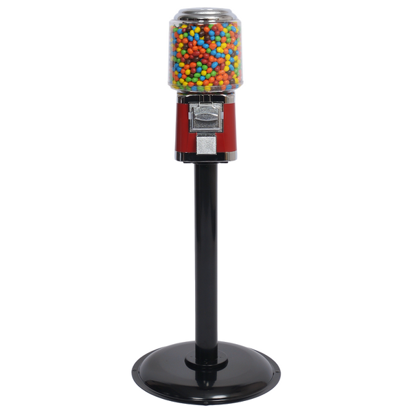 Titan Round gumball and candy machine on a stand