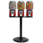 Titan Round Triple Head Bulk Gumball Machine