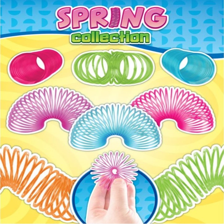 Transparent Coil Spring in 2in Capsules | Gumball.com