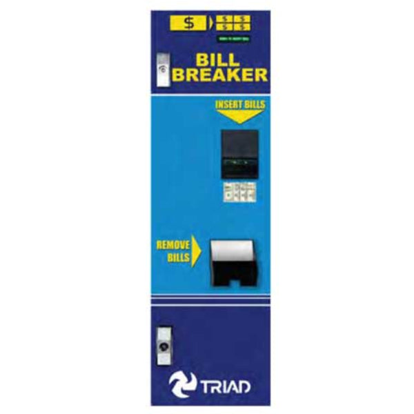 Triad 500FL Dual Front Load Bill Breaker Change Machine Product Image Product Image