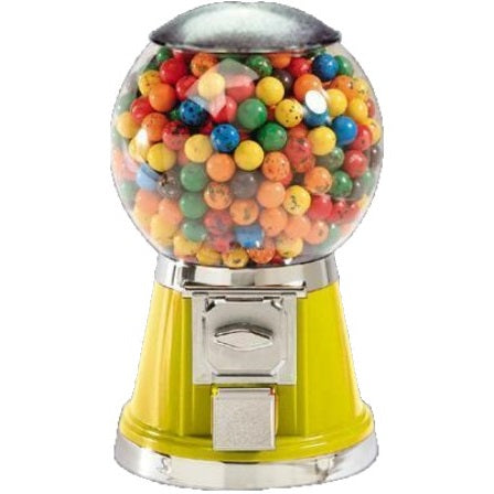 Yellow LYPC Big Bubble Gum & Candy Machine