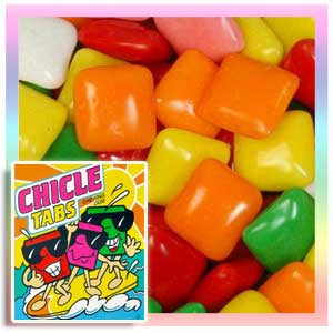 Assorted Tabs Chicle Gum
