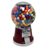 Side view of Big Bubble Gumball Machine in color maroon