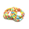 Pastel colored Candy Necklace opened