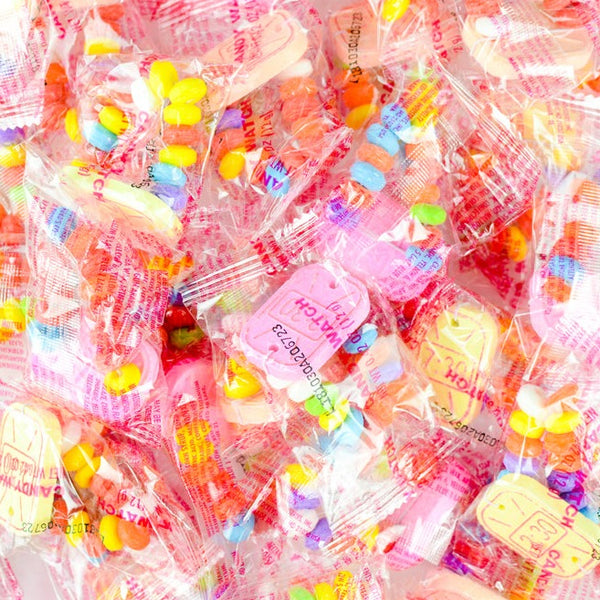 Individually wrapped candy watches
