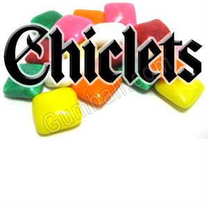 Chiclets Vending Label